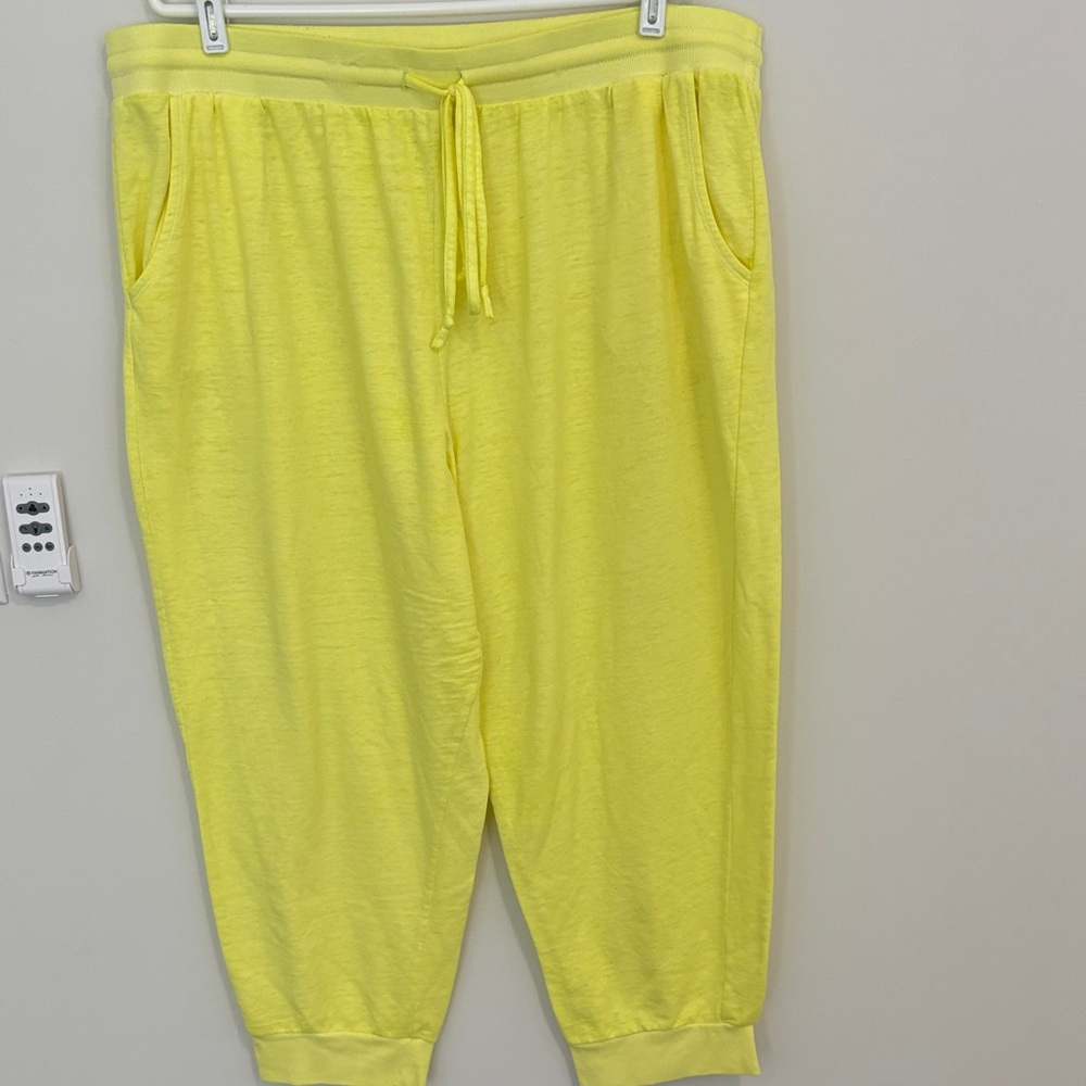 Yellow Women’s Jogger Pants